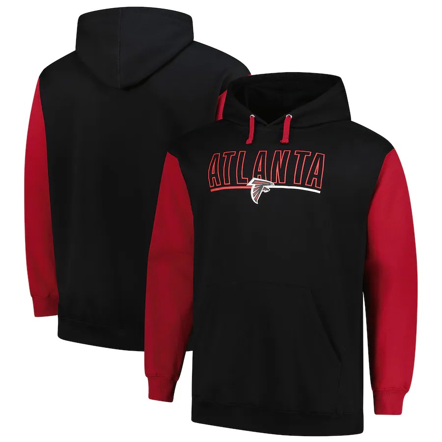 Men Atlanta Falcons black style #23 NFL 2024 hoodie